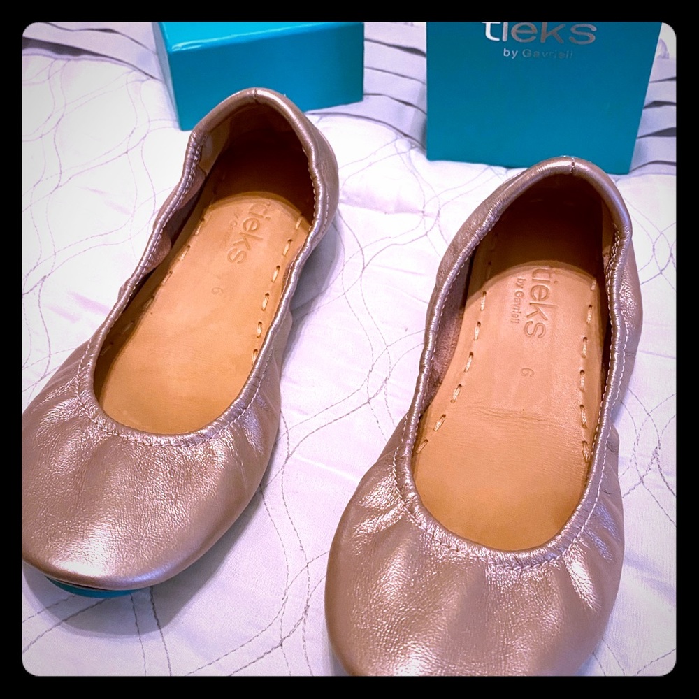 Tieks Rosé ballet flat: size 6
